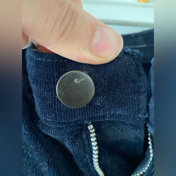 J Brand corduroy dark blue pants size 28 boot cut - Picture 3 of 8